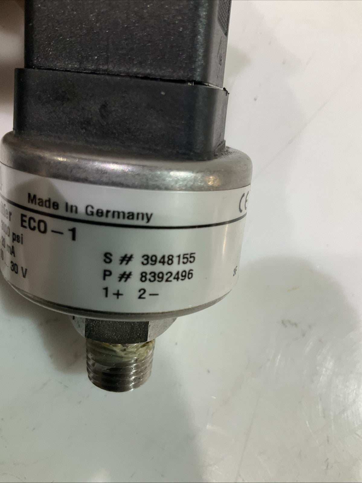 WIKA 8392496  PRESSURE SENSOR / TRANSDUCER Z2M