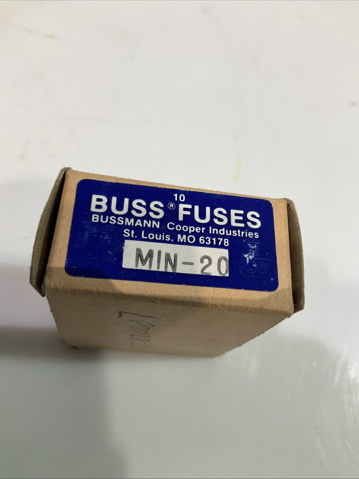 BUSSMANN  MIN-20  FAST MINI ACTING  FUCE  20AMP  32V  LOT OF 10 Z2M