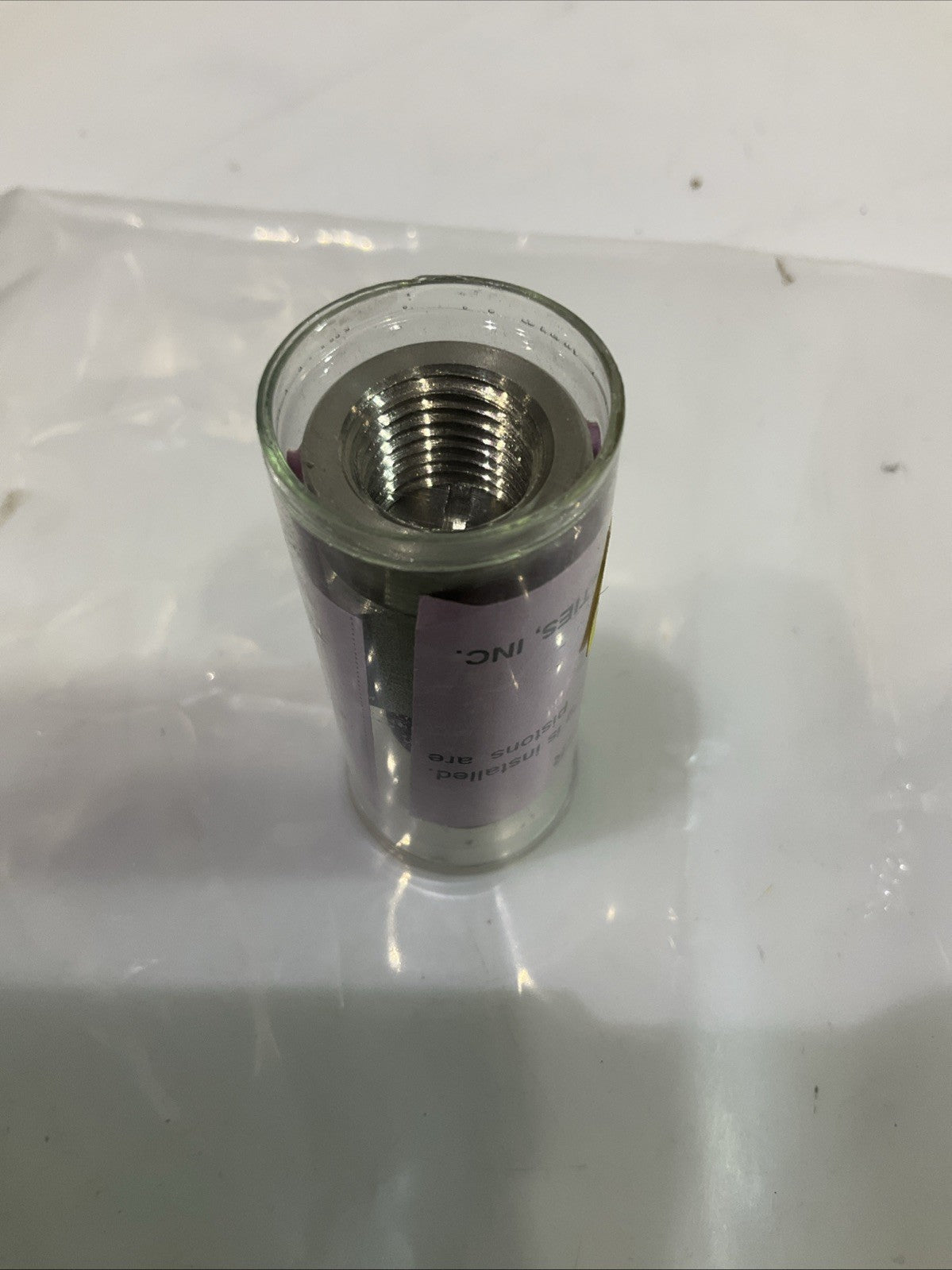 RAY SNUBBER  022S  RAY PISTON MINIATURE SNUBBER 1/4 NPT  STAINLESS LOT OF 2 Z2M