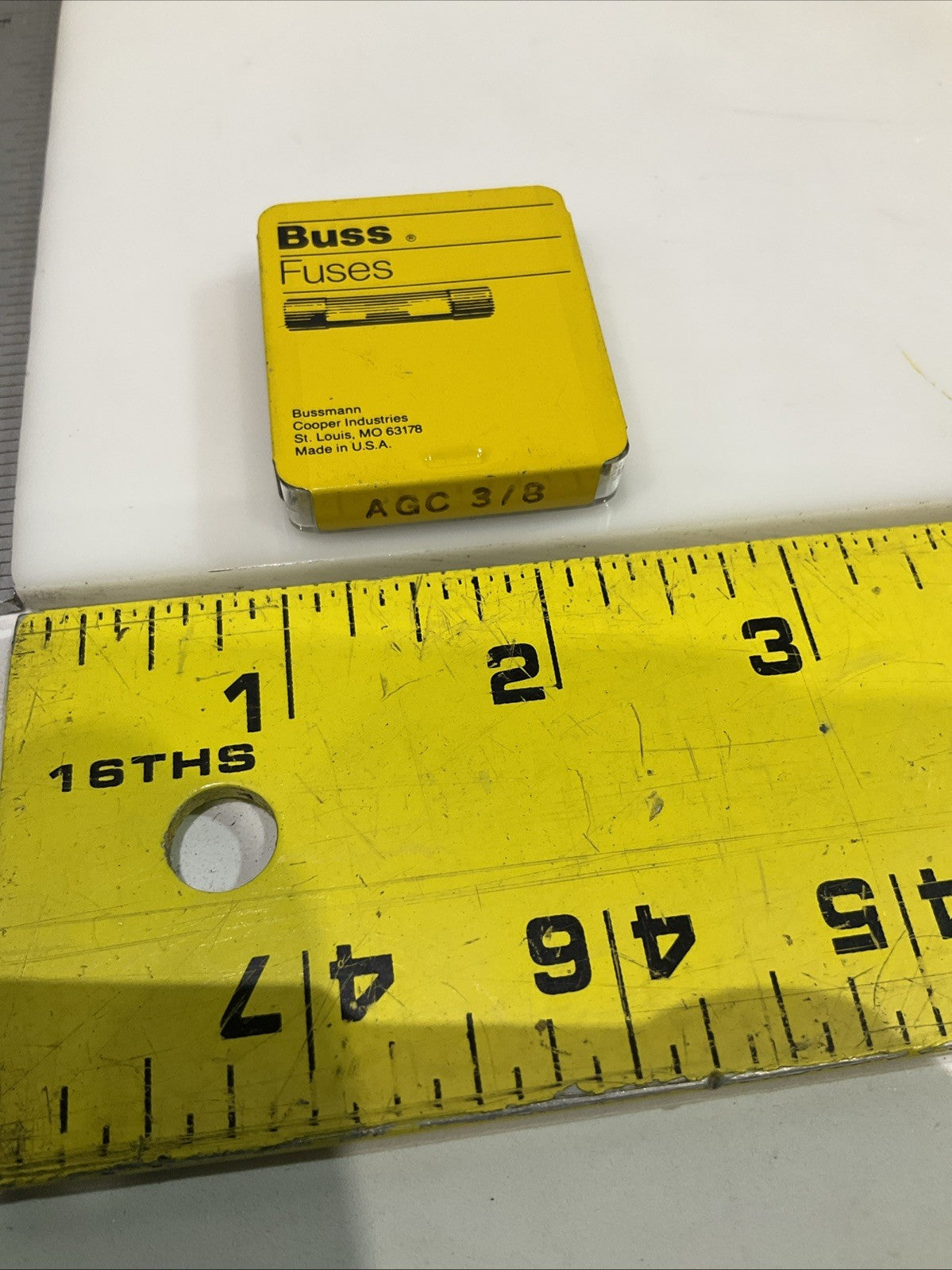 BUSSMANN  AGC 3/8  SMALL  DIMENSION  FAST ACTING FUCE  LOT OF 20 Z2M