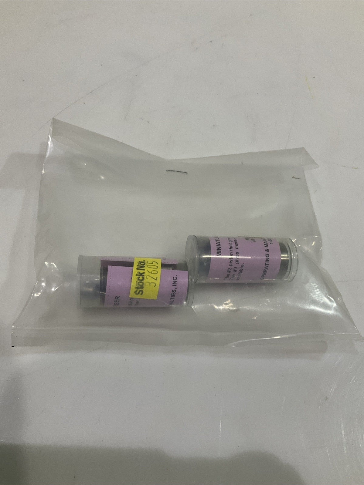 RAY SNUBBER  022S  RAY PISTON MINIATURE SNUBBER 1/4 NPT  STAINLESS LOT OF 2 Z2M