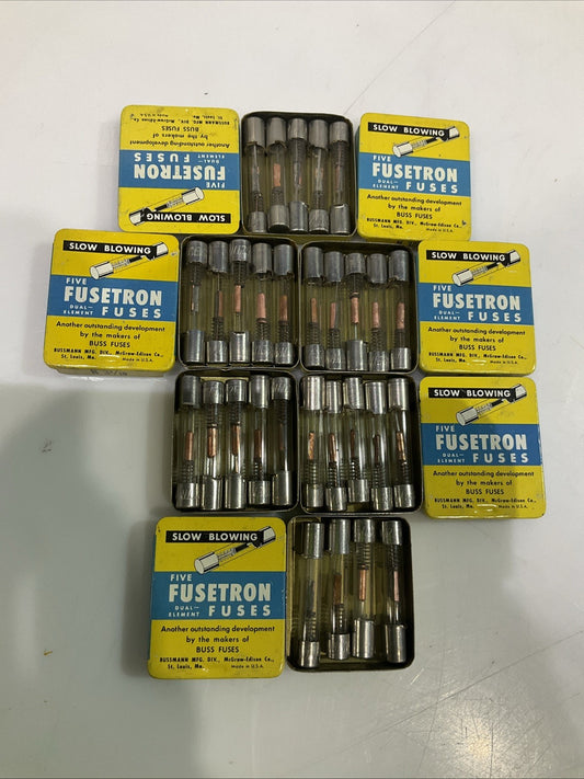 FIVE  FUSETRON  N 32/10  SLOW-BLOW FUSE LOT OF 29 Z2M
