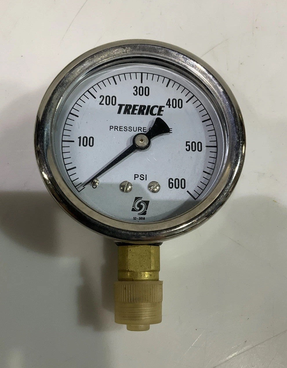 TRERICE   52-3018  PRESSURE GAUGE PSI 600  LOT OF 2 Y2M