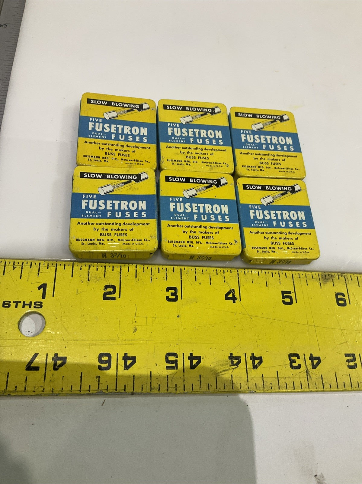 FIVE  FUSETRON  N 32/10  SLOW-BLOW FUSE LOT OF 29 Z2M
