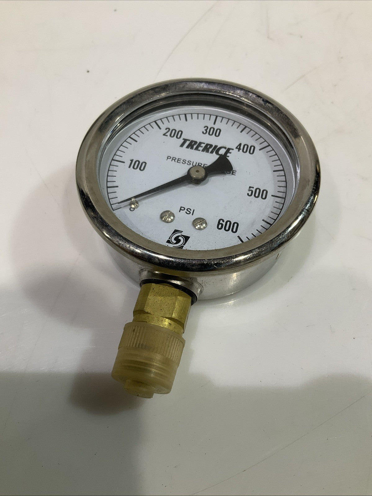 TRERICE   52-3018  PRESSURE GAUGE PSI 600  LOT OF 2 Y2M