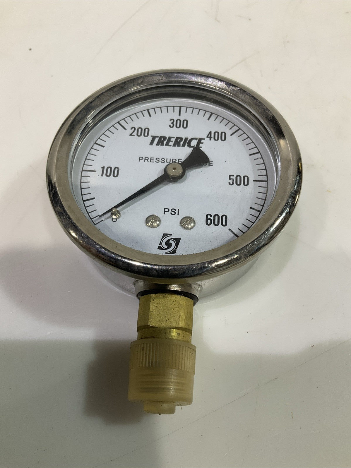 TRERICE   52-3018  PRESSURE GAUGE PSI 600  LOT OF 2 Y2M