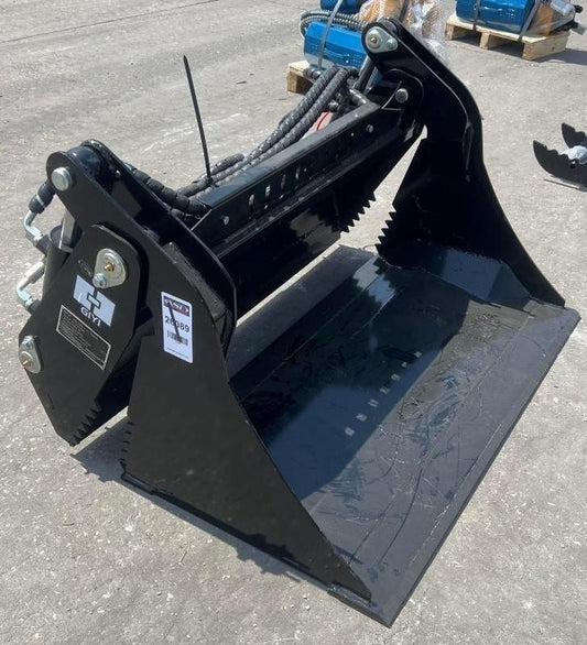 UNUSED 2025 GIYI 4-IN-1 BUCKET ATTACHMENT MODEL GY-XKH39F MINI SKID STEER 39"