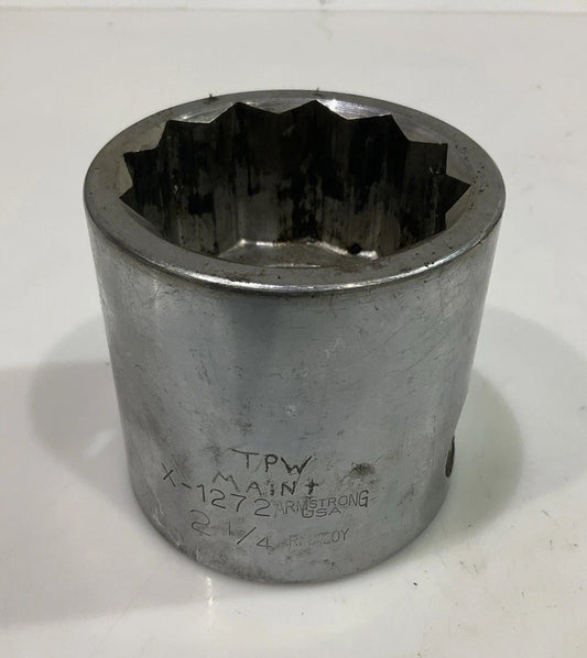 ARMSTRONG  X-1272  DRIVE  2 1/4 ARMALOY  STANDARD SOCKET  Y2M