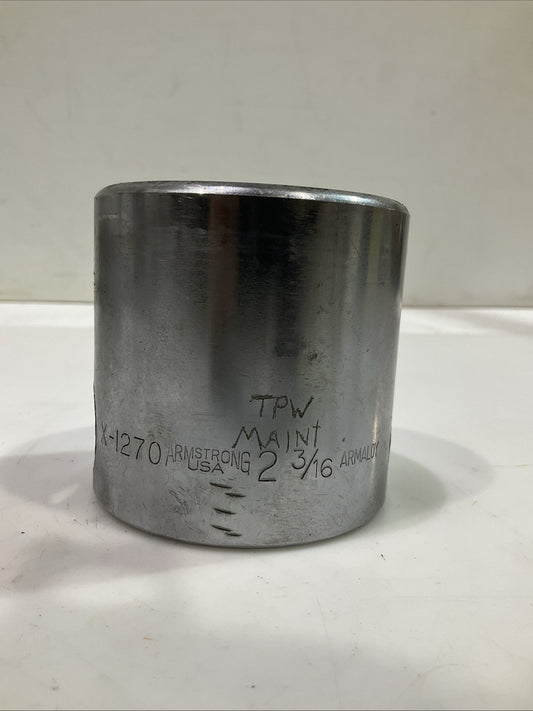 ARMSTRONG X-1270  DRIVE  2  3/16  ARMALOY  STANDARD  SOCKET  Y2M