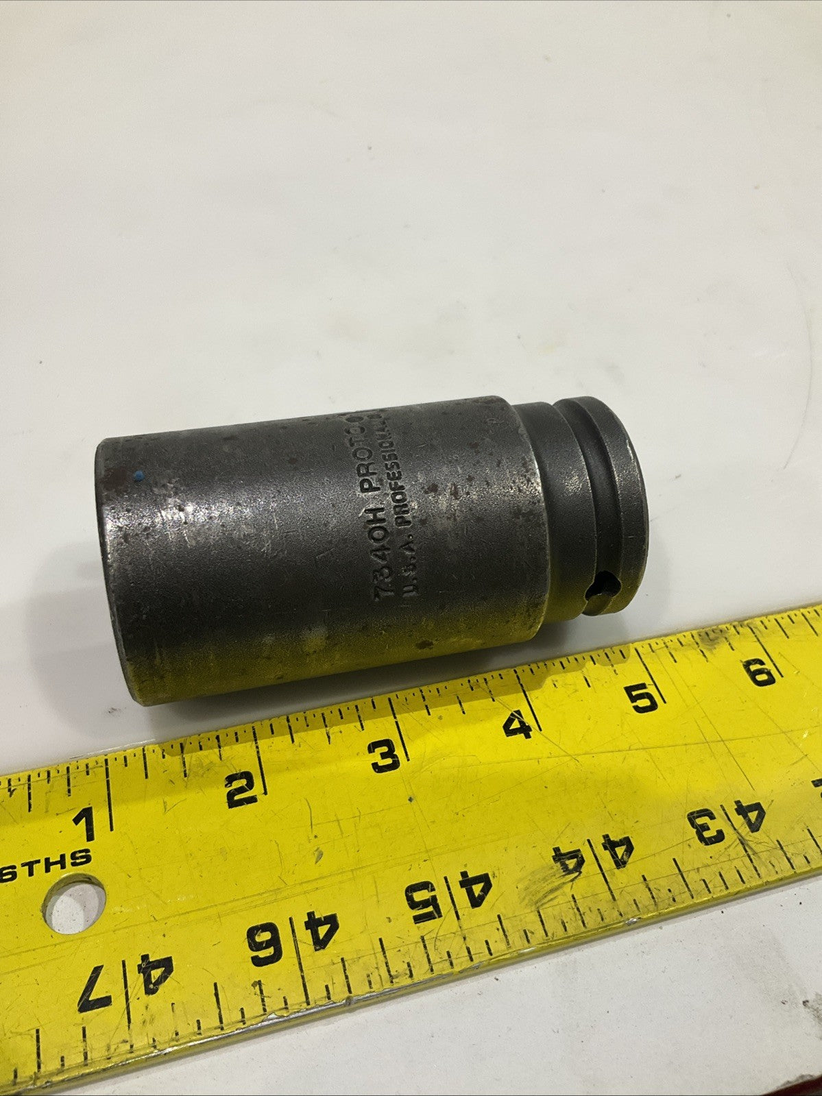 PROTO  7340H  1-1/4   6 POINT  DRIVE DEEP OXIDE IMPACT SOCKET  Y2M