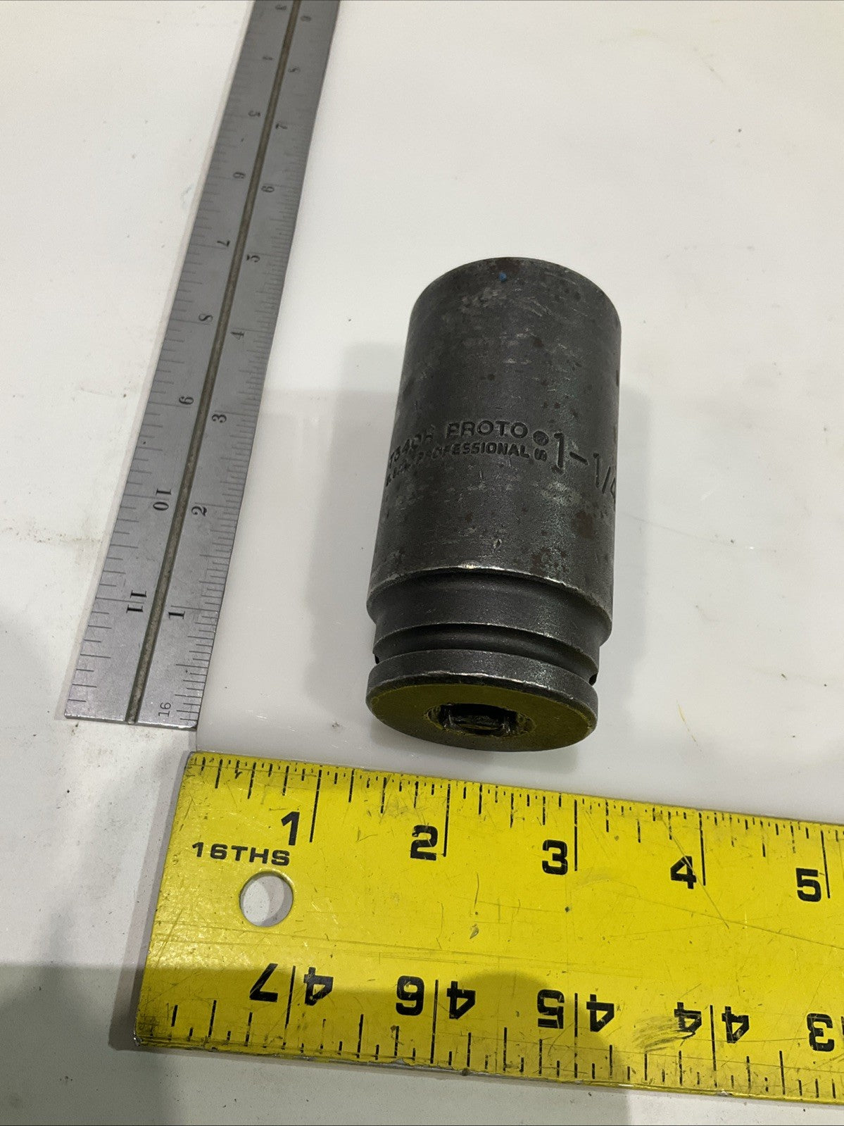 PROTO  7340H  1-1/4   6 POINT  DRIVE DEEP OXIDE IMPACT SOCKET  Y2M