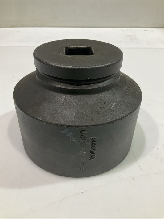 WILLIAMS   17-6120 3- 3/4 6 DRIVE SHALLOW  IMPACT SOCKET  Y2M