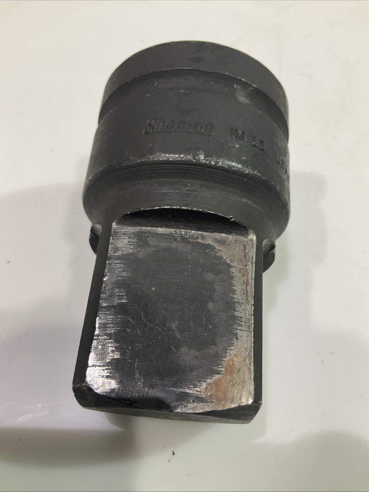 SNAP-ON   1/1 -1/2 IN  IM-35 SQUARE DRIVE  PIN HOLE  IMPACT  ADAPTER SOCKET NY2M