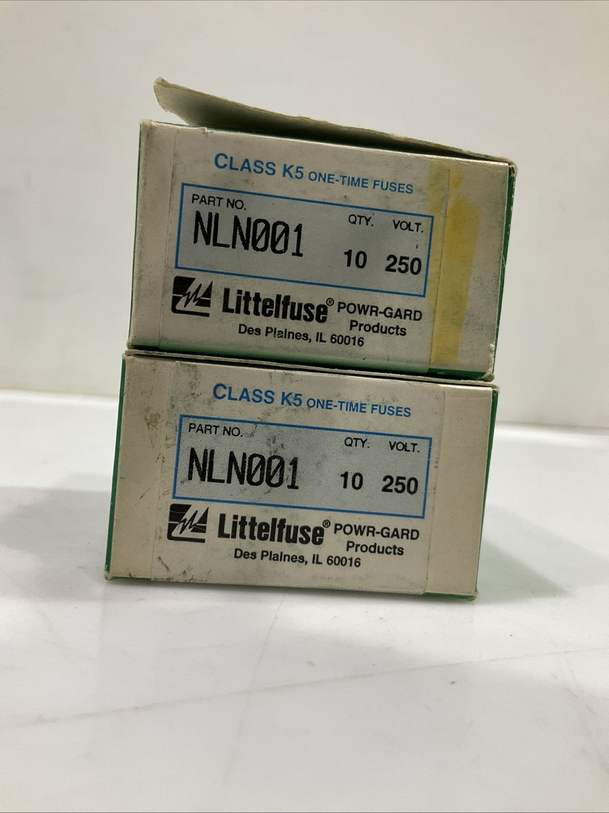 LITTELFUSE   NLN1  ONE-TIME  FUSE  CLASS  K5  LOT OF 20 Z2M