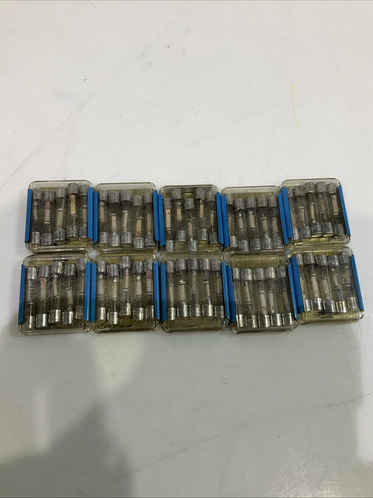 FUSETRON  MDL 1/4  SLOW  BLOWING  DUAL  ELEMENT FUSE  LOT OF  50  Z2M