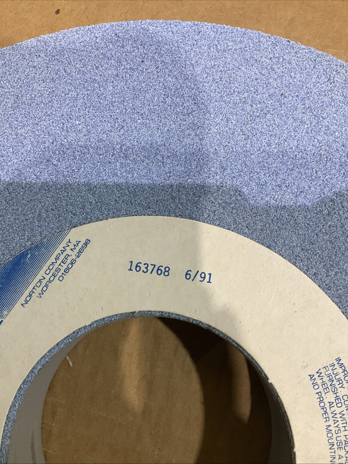 NORTON  5SG60-JVS TYPE 1 STRAIGHT WHEELS 10X1X3 Y2M