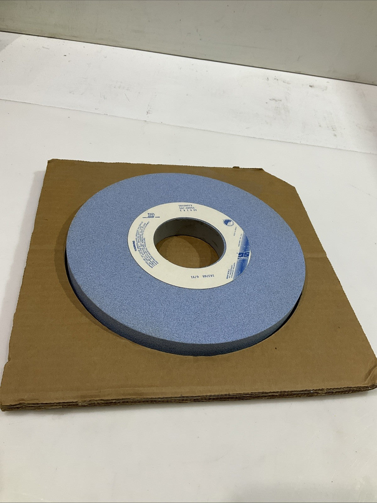 NORTON  5SG60-JVS TYPE 1 STRAIGHT WHEELS 10X1X3 Y2M