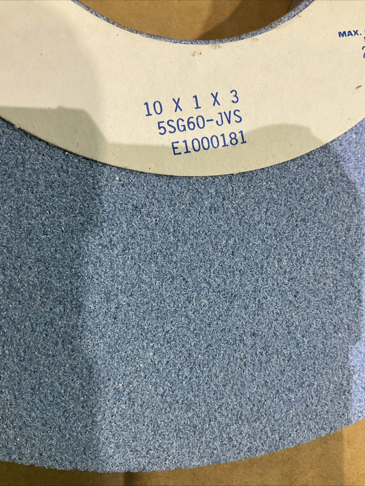 NORTON  5SG60-JVS TYPE 1 STRAIGHT WHEELS 10X1X3 Y2M