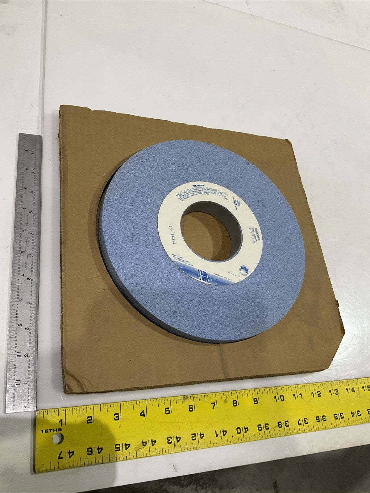 NORTON  5SG60-JVS TYPE 1 STRAIGHT WHEELS 10X1X3 Y2M