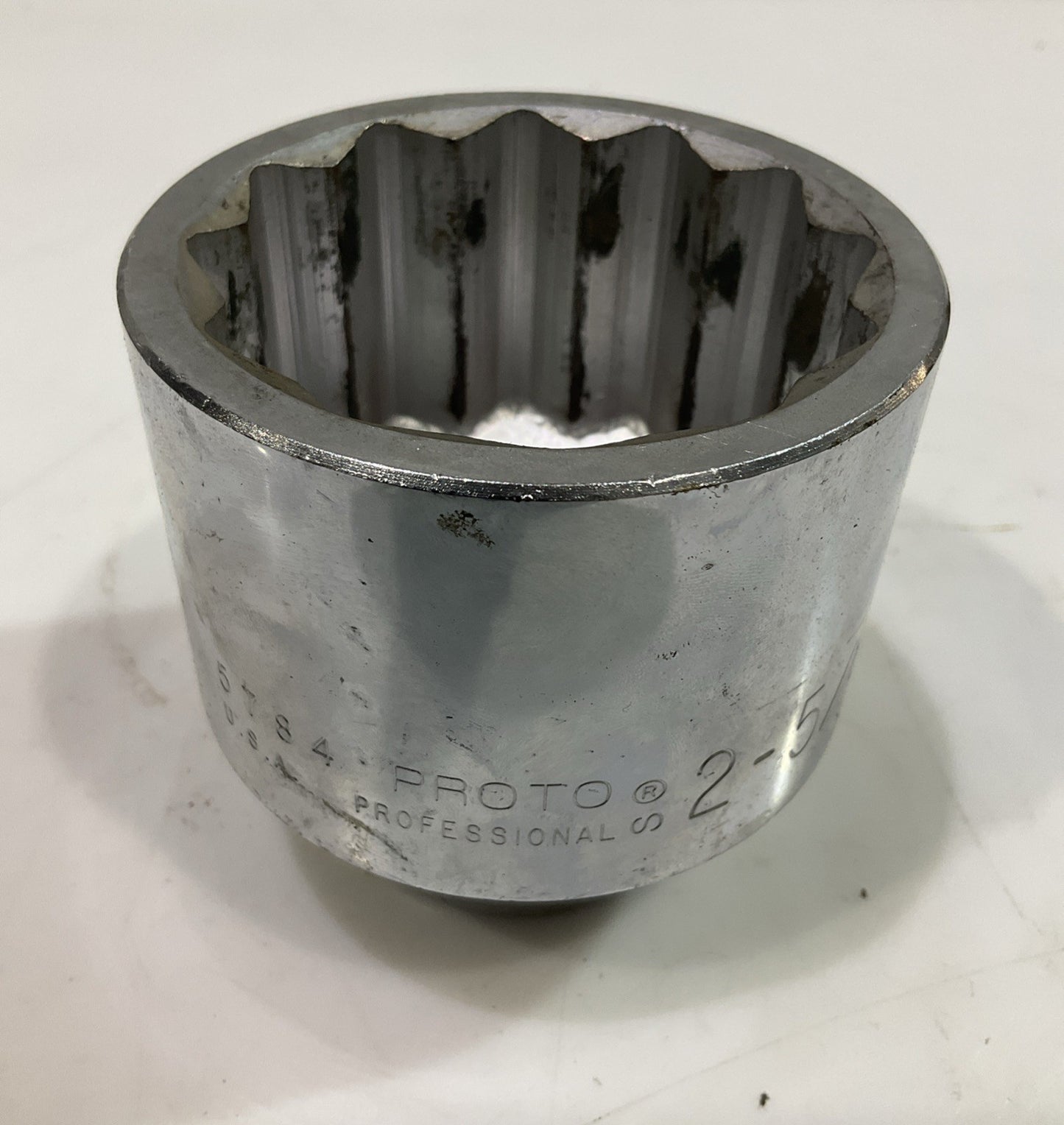 PROTO PROFESSIONAL  5784  2-5/8 STAINLESS DRIVE  IMPACT  SOCKET  Y2M