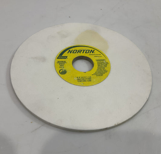 NORTON  38A120-17VBE  8X1/4X1-1/4 GRINDING  WHEEL  3600RPM Y2M