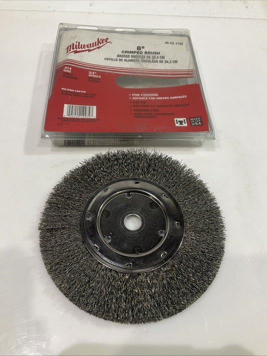 MILWAUKEE  48-52-1745  8" CRIMPED  BRUSH 20,3CM Y2M