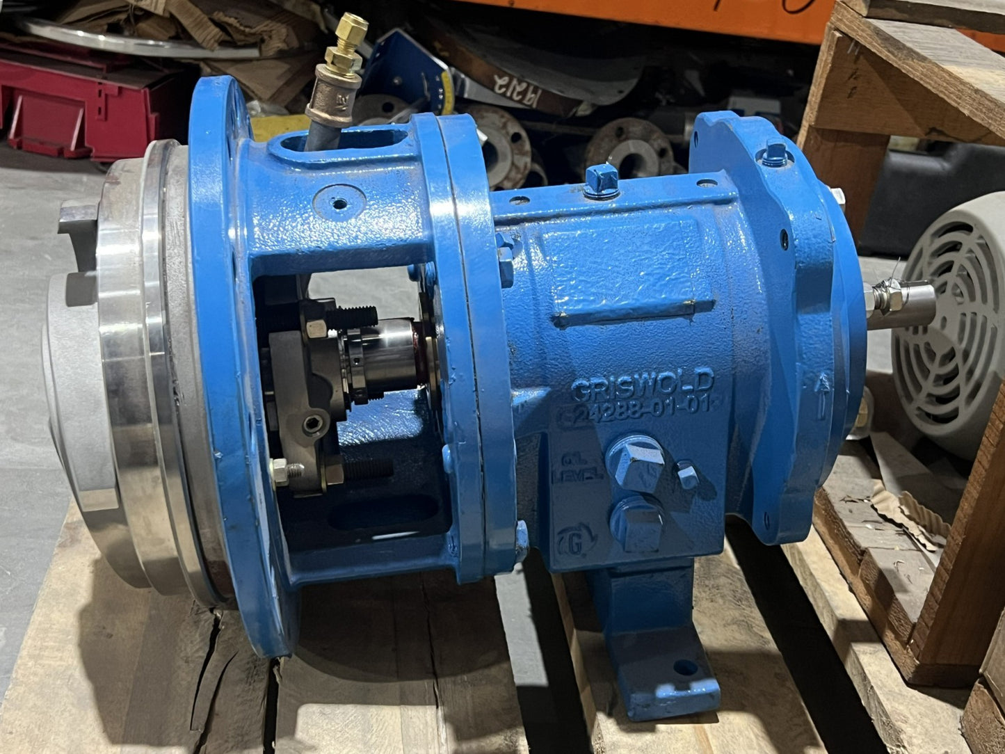 GRISWOLD 811M CDA4 ANSI CENTRIFUGAL PUMP SIZE 4 3-10 A70 C2 W/ 5 VANE IMPELLER