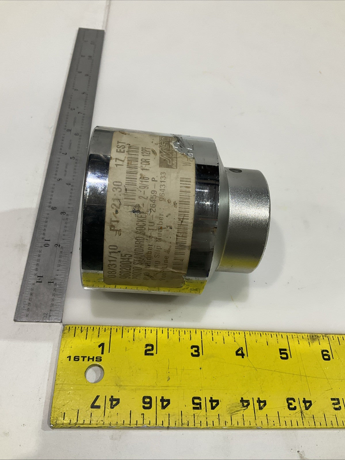 PROTO  96020045   26459  STANDARD HAND SOCKET  DRIVE 2-9/16  12POINT SOCKET  Y2M