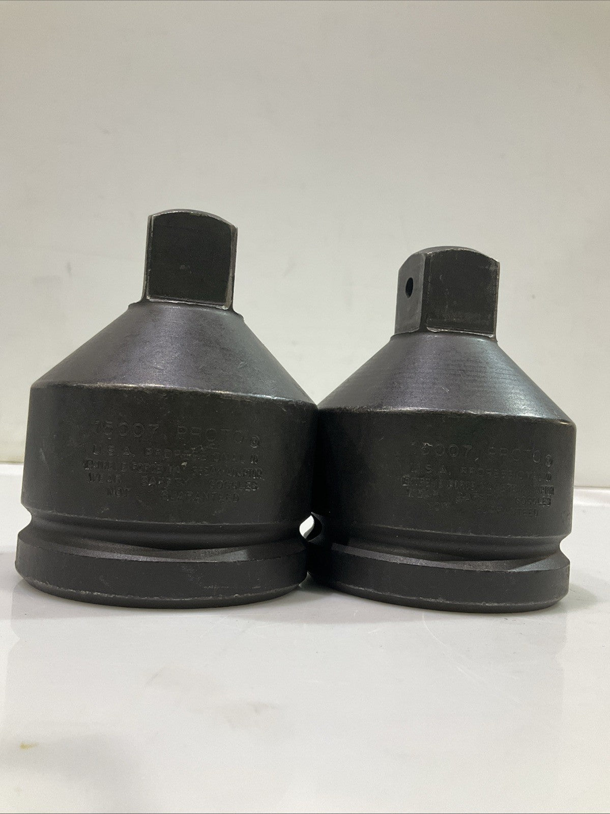 PROTO PROFESSIONAL  15007  FEMALE IMPACT DRIVE SOCKET ADAPTER LOT OF 2 Y2M