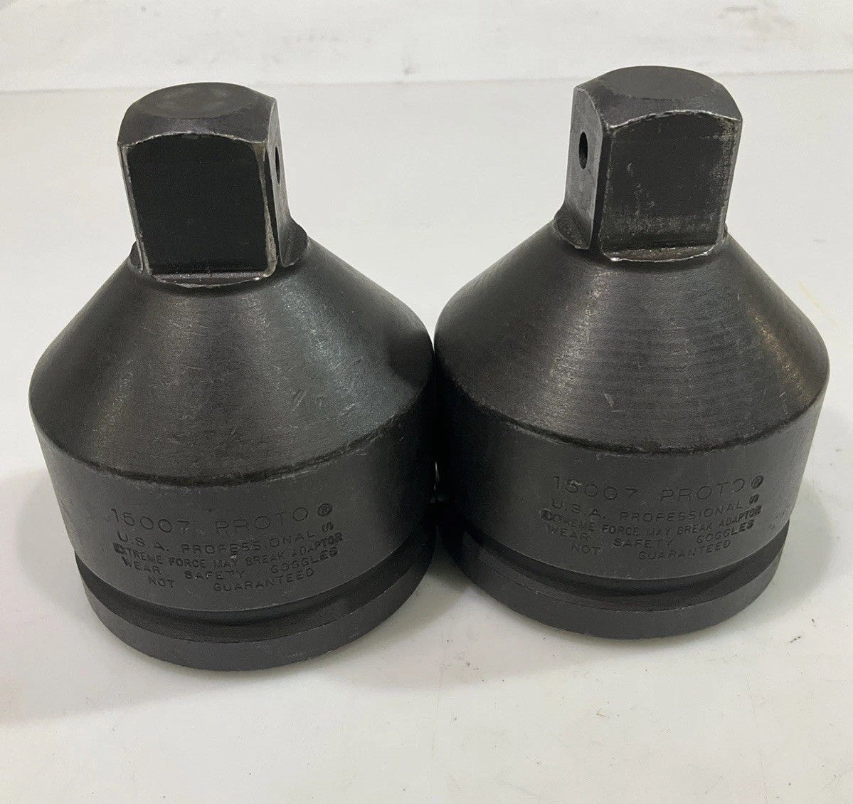 PROTO PROFESSIONAL  15007  FEMALE IMPACT DRIVE SOCKET ADAPTER LOT OF 2 Y2M