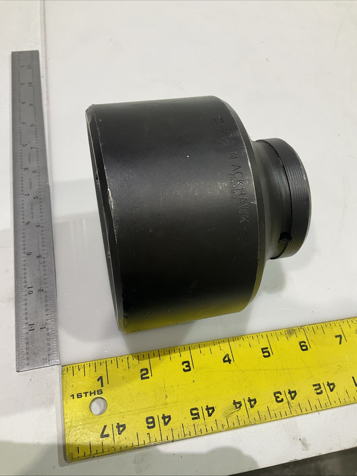 BLACKHAWK BY PROTO  80280  3-1/2" STANDARD DRIVE SHALLOW SOCKET 6 POINT  Y2M