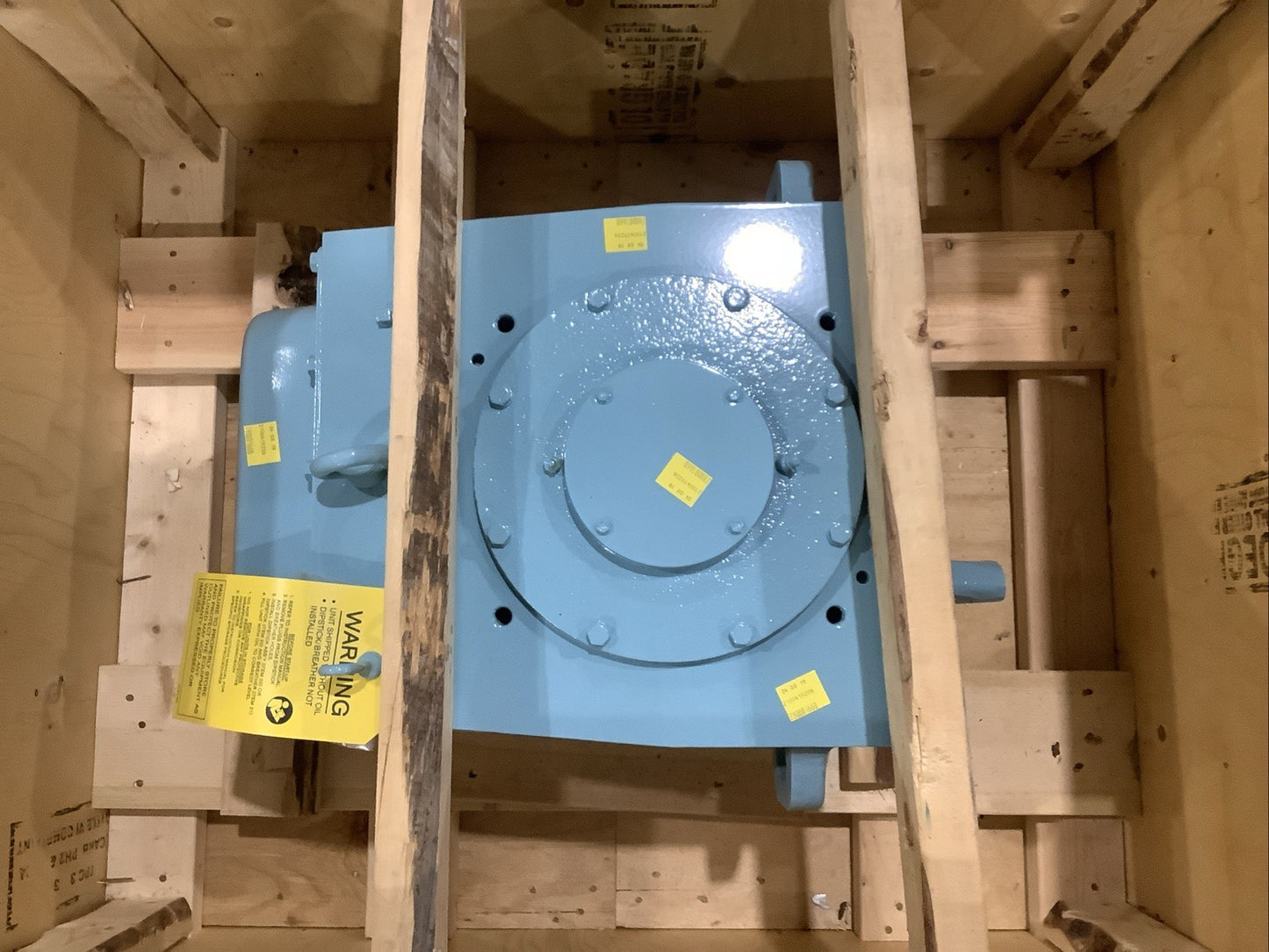 SPX FLOW LIGHTNIN 73Q5 MIXER GEARBOX 2019 CW 5HP 68RPM 25.6 RATIO