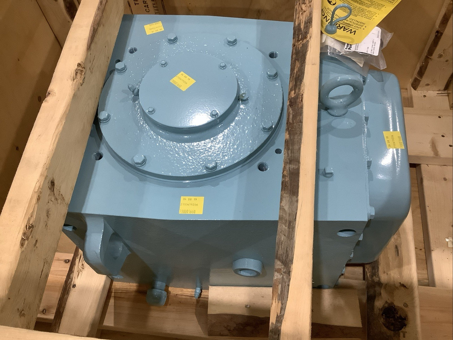 SPX FLOW LIGHTNIN 73Q5 MIXER GEARBOX 2019 CW 5HP 68RPM 25.6 RATIO