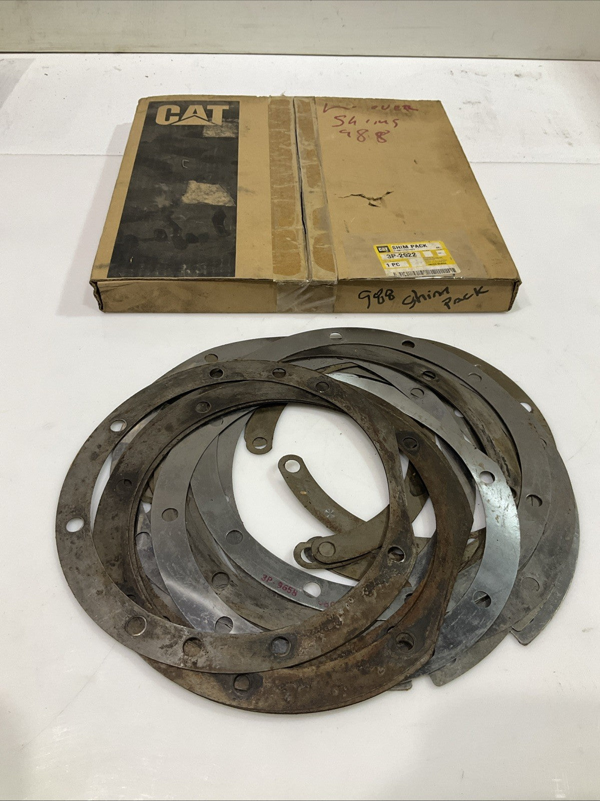 CAT-CATERPILLAR  3P-2922 THICK  GEAR DRIVE  SHIM PACK  Y2M