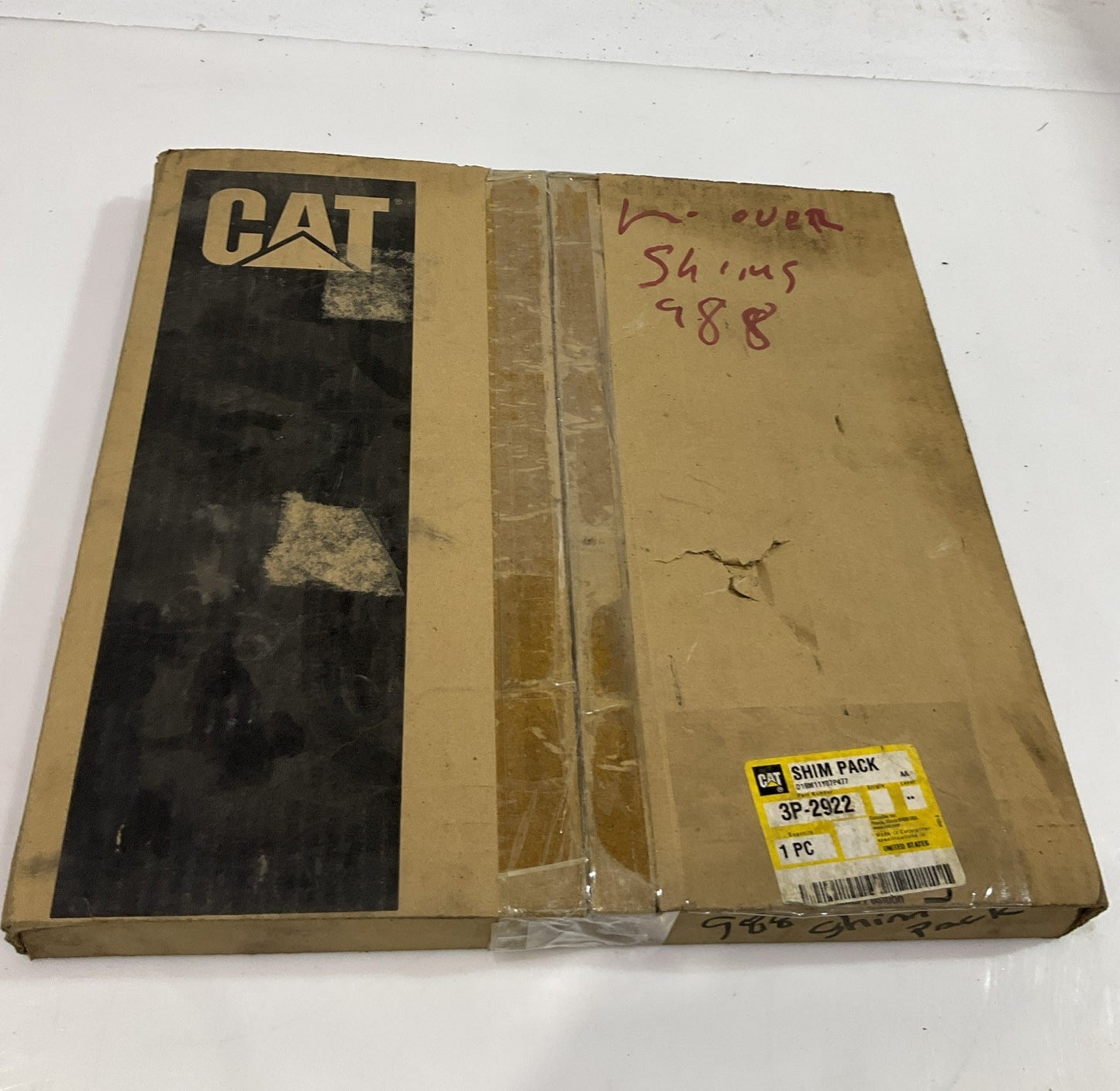 CAT-CATERPILLAR  3P-2922 THICK  GEAR DRIVE  SHIM PACK  Y2M