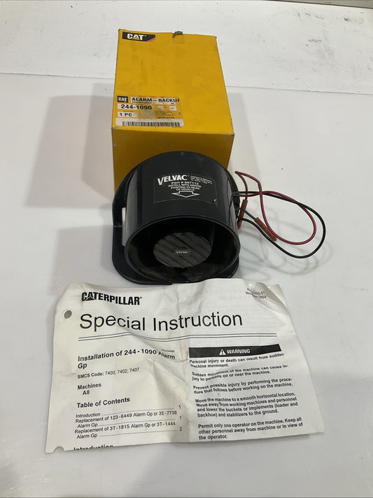CAT-CATERPILLAR  244-1090  DUAL  ALARM  BACK UP  Y2M
