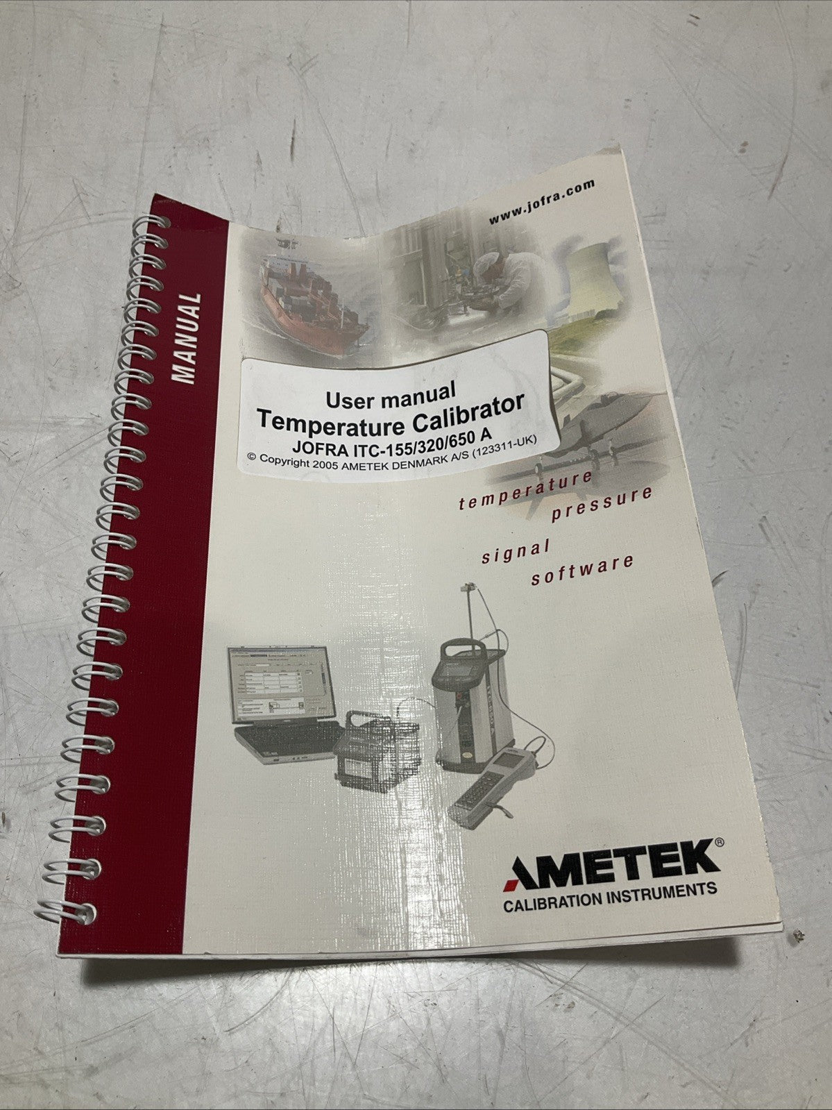 AMETEK  JOFRA  ITC-320 A  DRY BLOCK TEMPERATURE CALIBRATOR 1150VA  Y2M