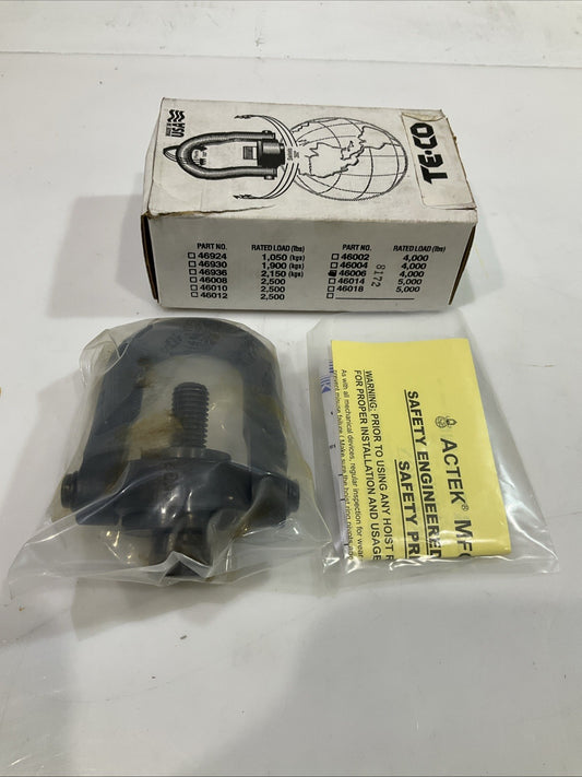 ACTEK  AK46006  SAFETY  LIFTING SWIVEL  HOIST RING  4000LBS  Y2M