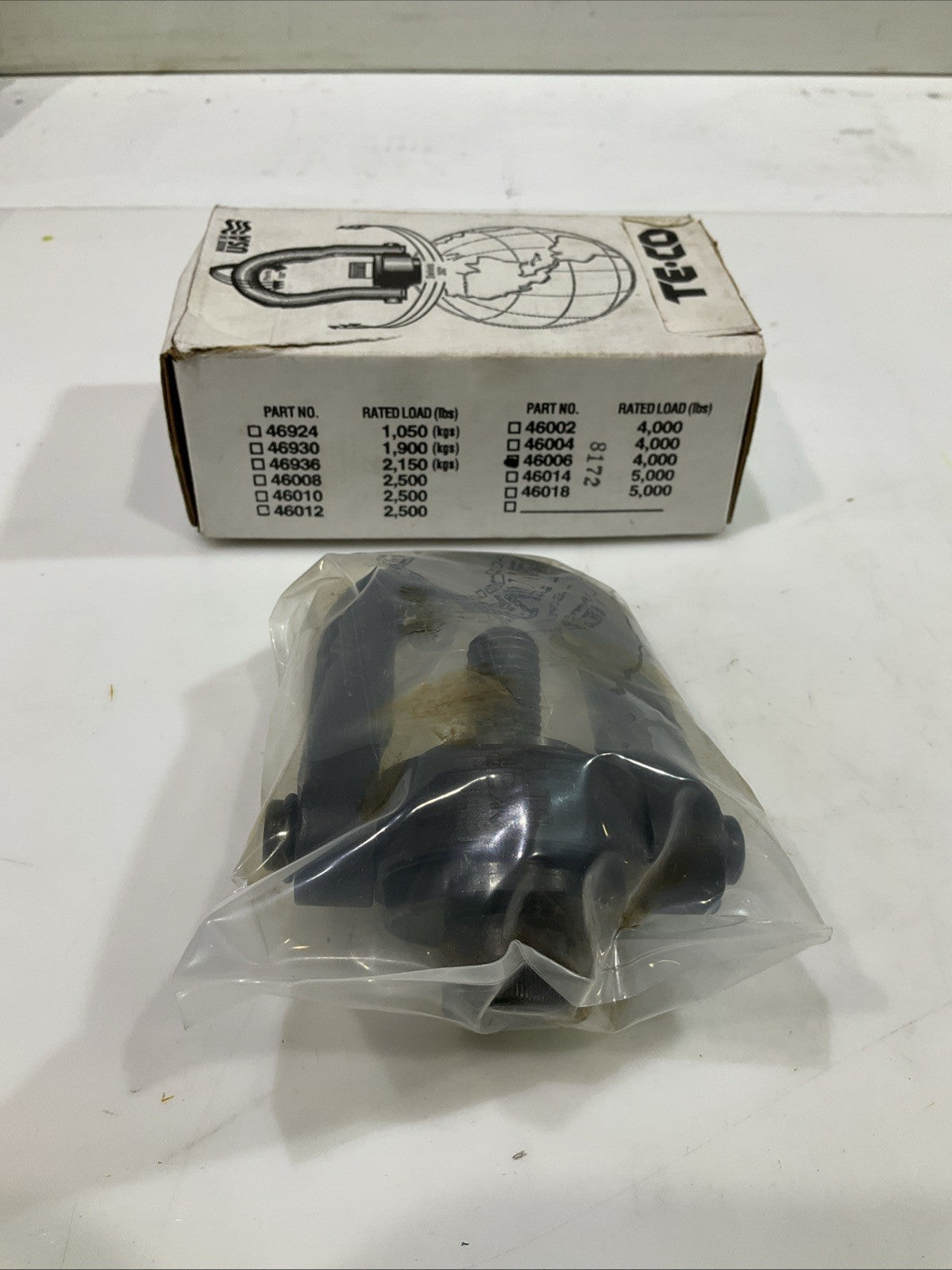 ACTEK  AK46006  SAFETY  LIFTING SWIVEL  HOIST RING  4000LBS  Y2M