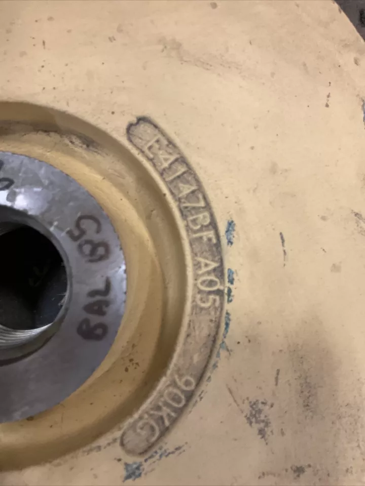 WEIR WARMEN E4147BFA05 IMPELLER 5VCG FILLED BACKVANES ULTRACHROME 27% CH 373