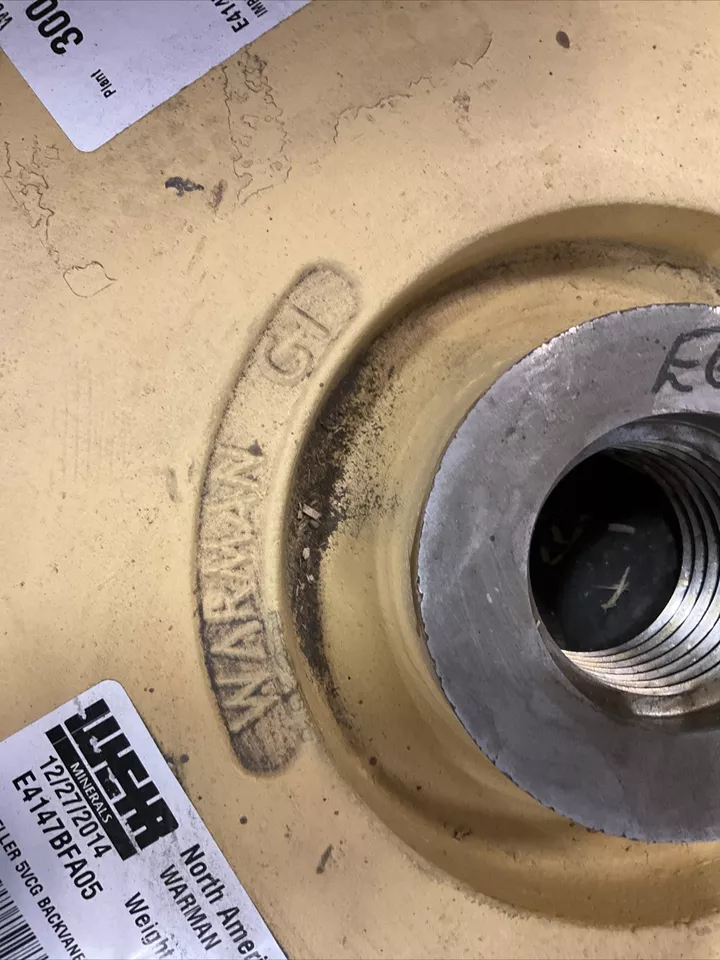 WEIR WARMEN E4147BFA05 IMPELLER 5VCG FILLED BACKVANES ULTRACHROME 27% CH 373