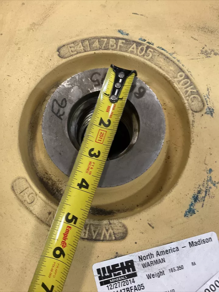 WEIR WARMEN E4147BFA05 IMPELLER 5VCG FILLED BACKVANES ULTRACHROME 27% CH 373