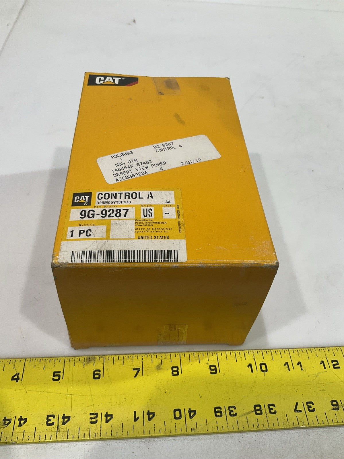CAT- CATERPILLAR  9G-9287  CONTROL  GROUP-ELECTRONIC  Y2M