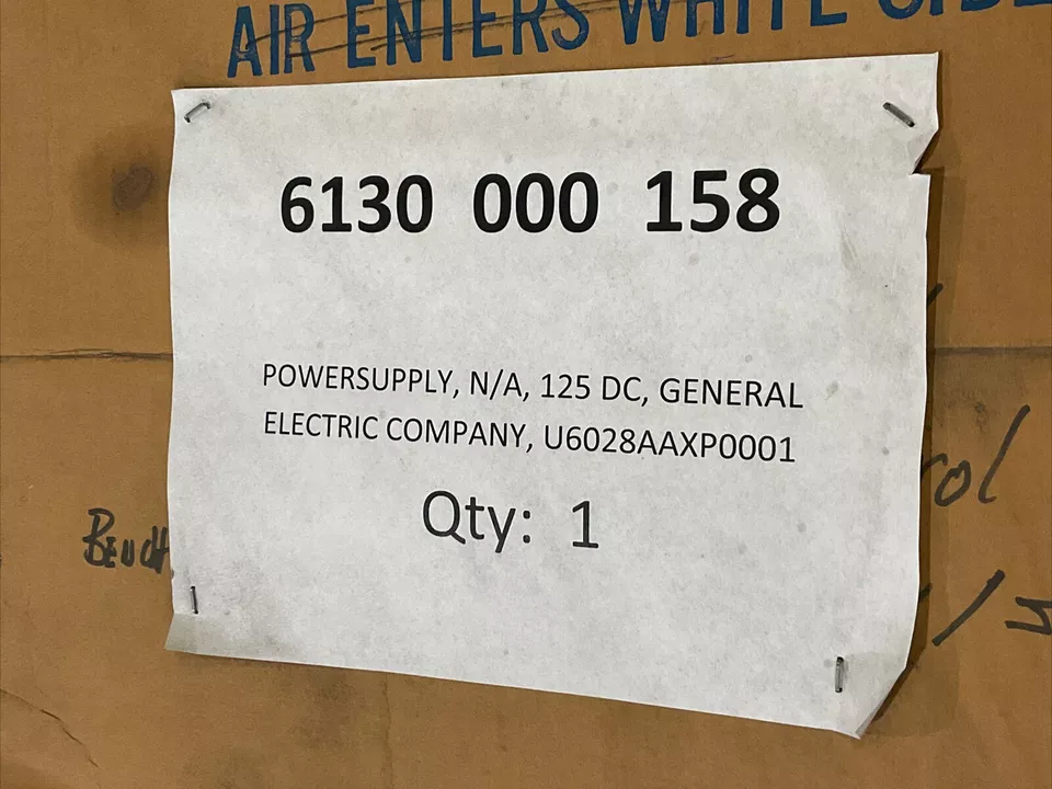 GE LAMBADA ELECTRONIC 10791 -3 LMEE120Y-4477-2 REGULATED POWER SUPPLY 125V