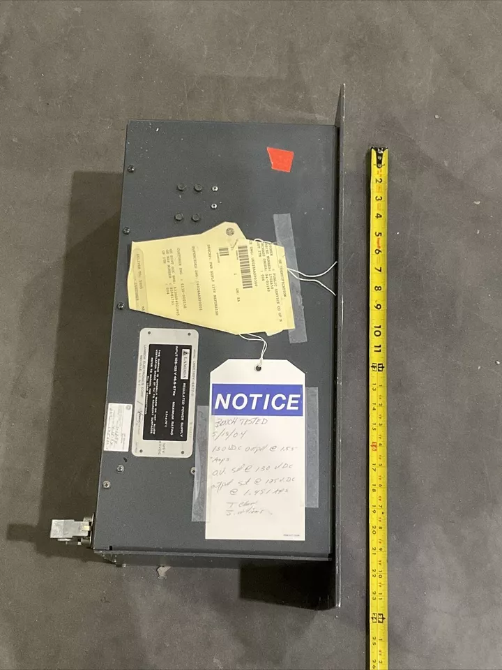 GE LAMBADA ELECTRONIC 10791 -3 LMEE120Y-4477-2 REGULATED POWER SUPPLY 125V
