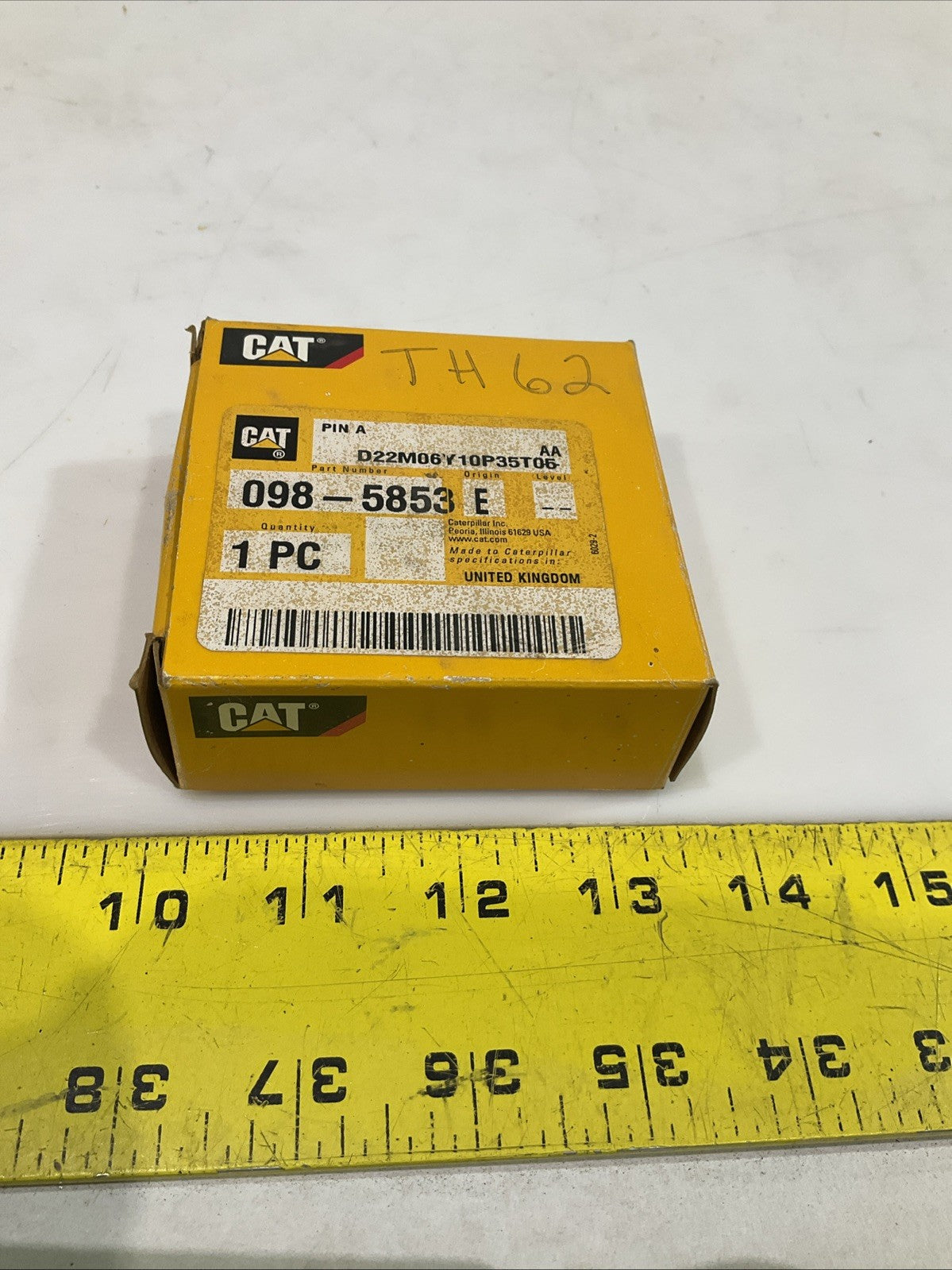 CAT- CATERPILLAR  098-5853 E  PIN  A  Y2M