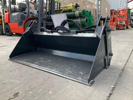 UNUSED 2025 WOLVERINE MCB-11-48W MINI COMBINATION SKID STEER BUCKET ATTACHMENT