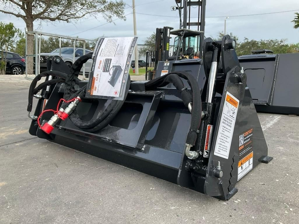 UNUSED 2025 WOLVERINE MCB-11-48W MINI COMBINATION SKID STEER BUCKET ATTACHMENT
