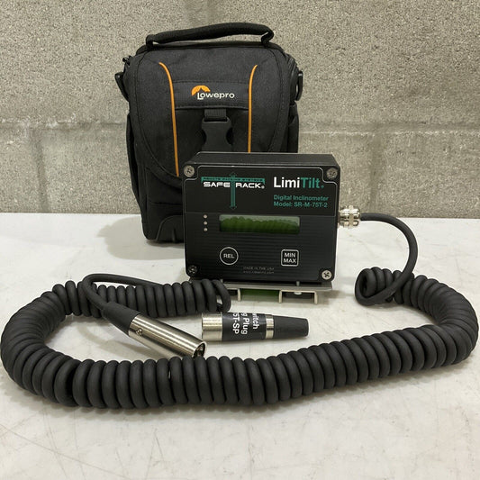 SAFERACK LIMITILT SR-M-75T-2 ST-M-75T-SP DIGITAL INCLINOMETER SWITCH 24VDC 373