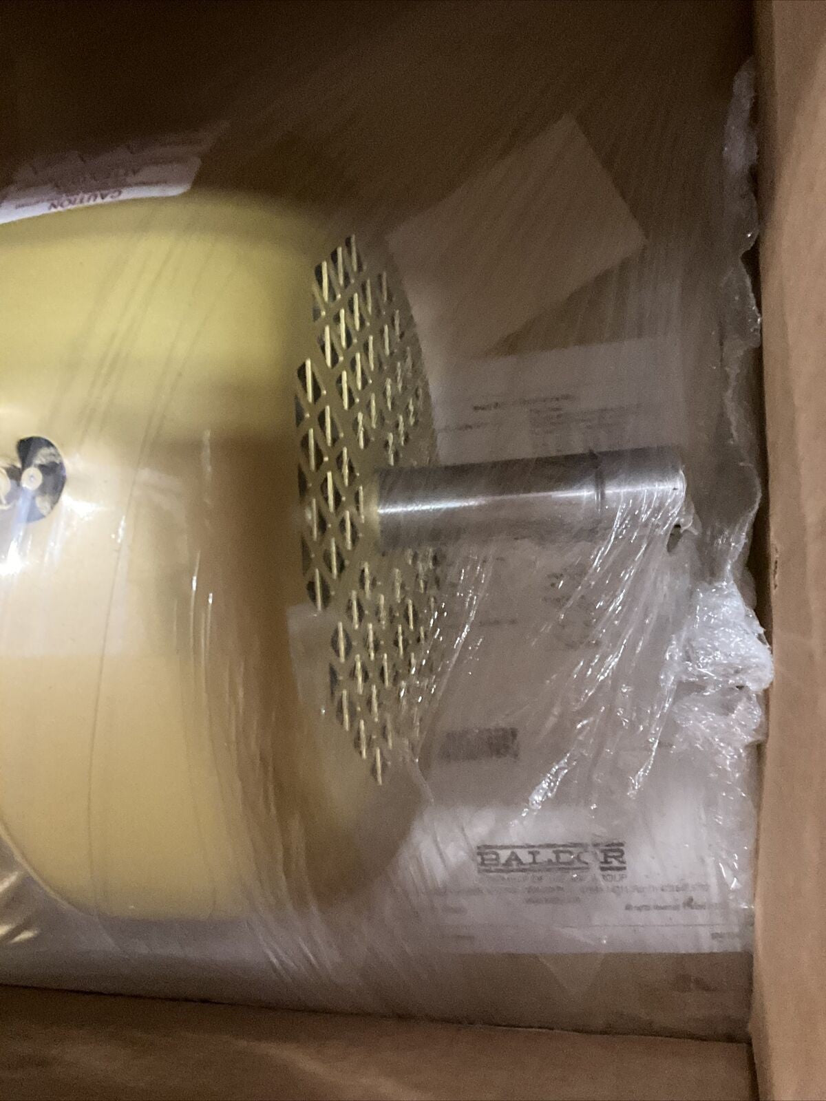 BALDOR RELIANCE 06F583X203G1 MOTOR 60HZ 3PH 5HP 460V 1750RPM 373